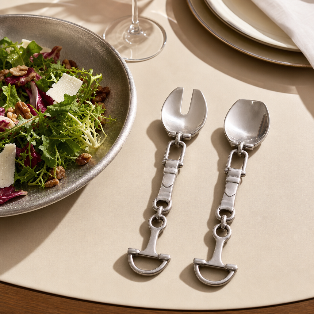 Equestrian Serving Set