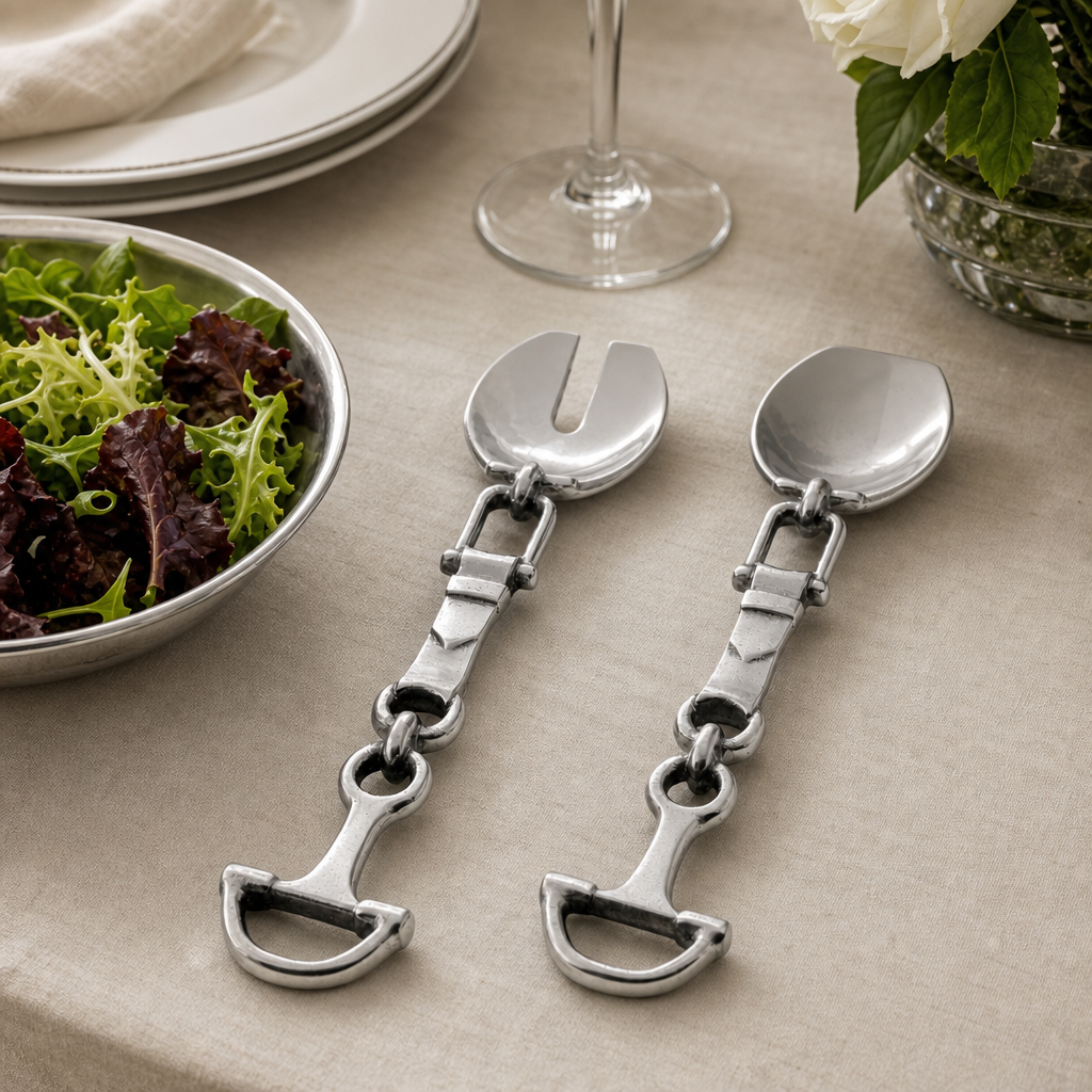 Equestrian Serving Set