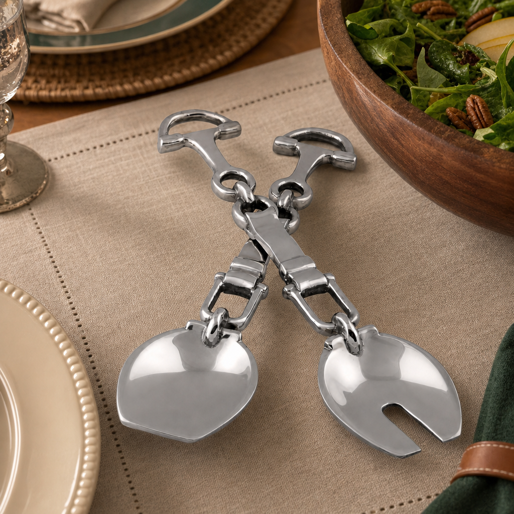Equestrian Serving Set