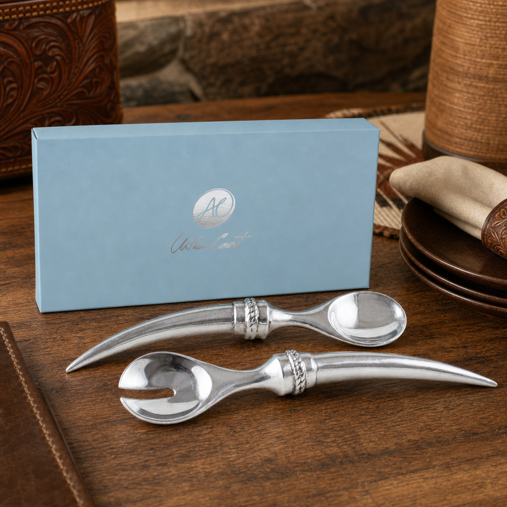Longhorn Serving Set  