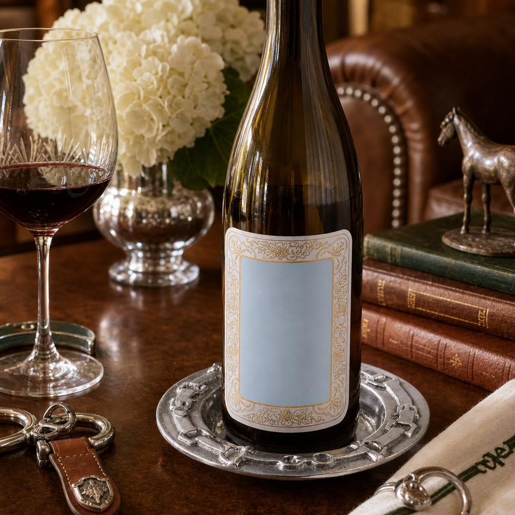Equestrian Wine Coaster  