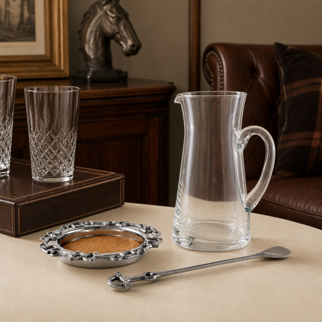 Equestrian Pitcher Set