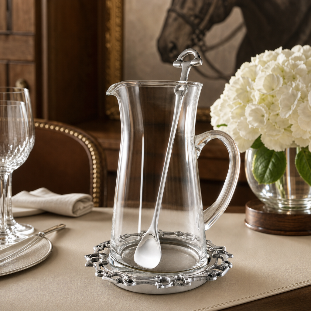 Equestrian Pitcher Set
