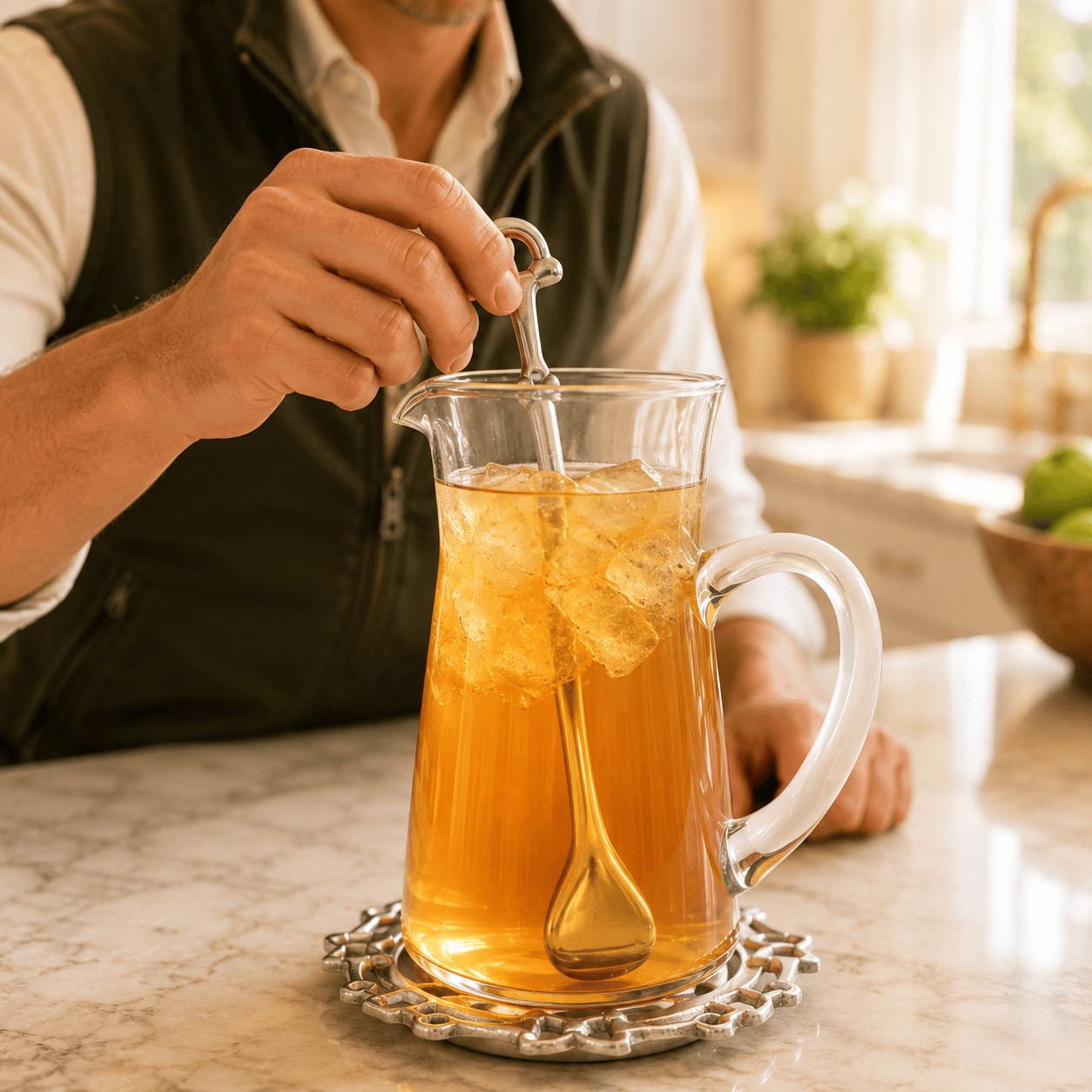 Equestrian Pitcher Set