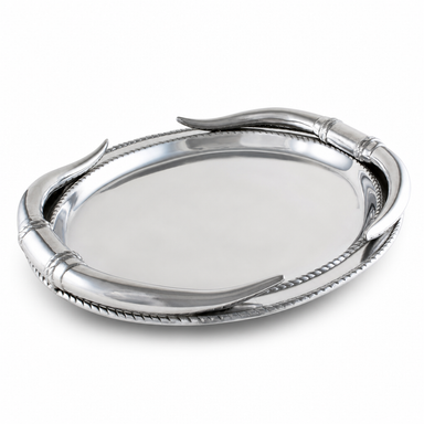 Longhorn Oval Platter  