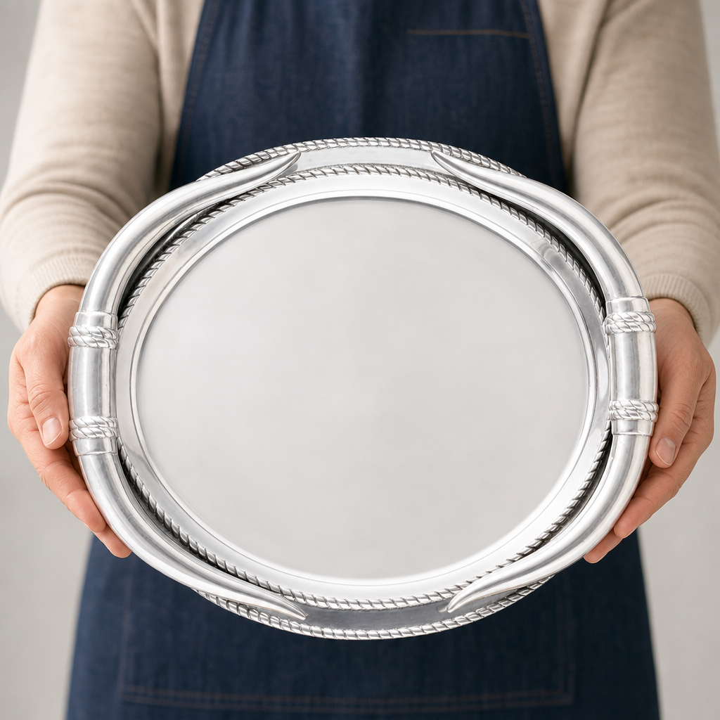 Longhorn Oval Platter  