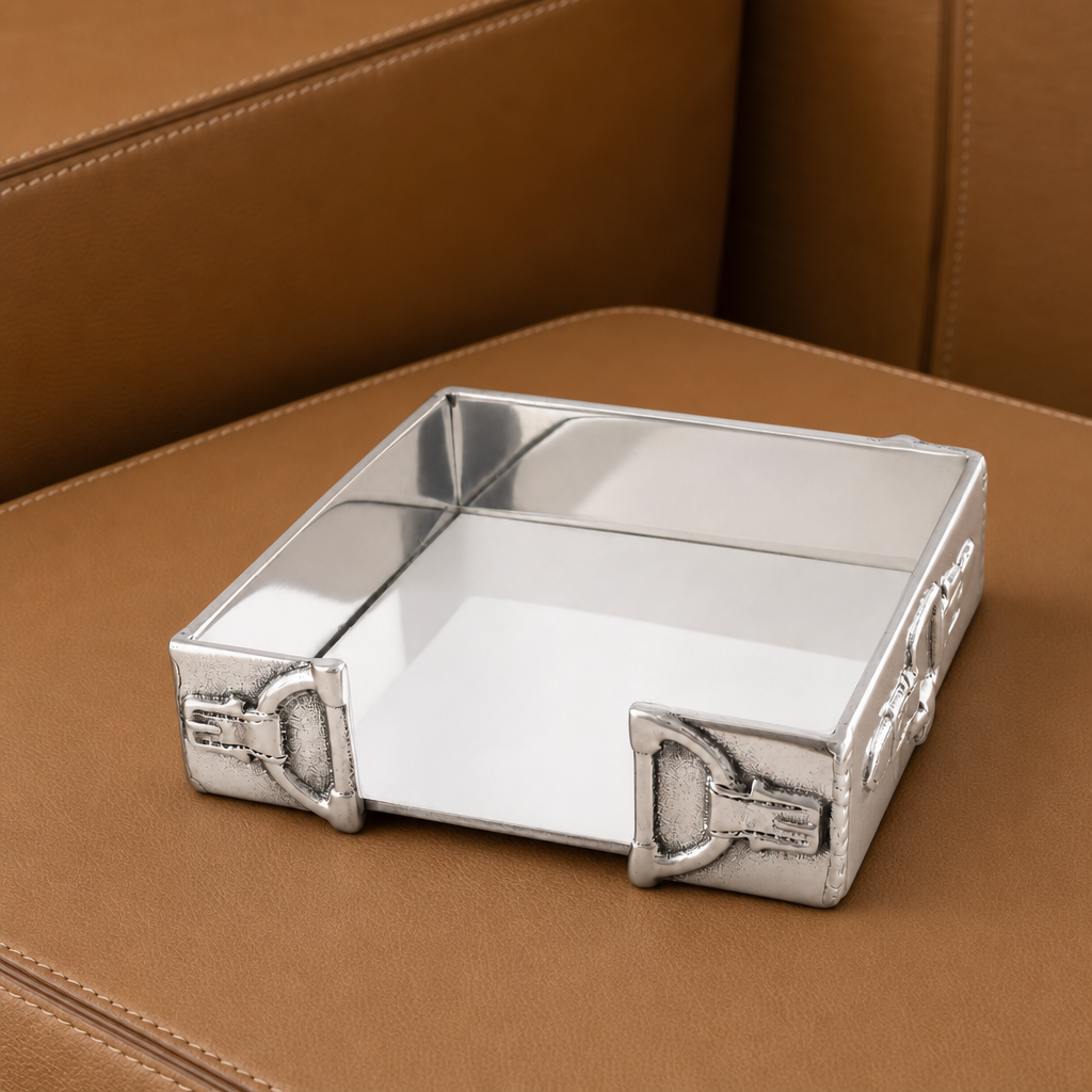 Equestrian Cocktail Napkin Box