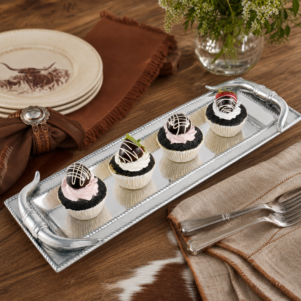 Longhorn Oblong Tray  