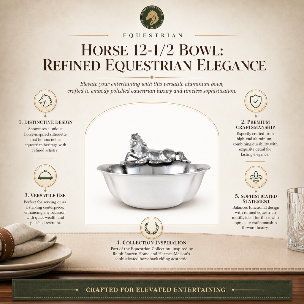 Horse 12-1/2 Bowl  