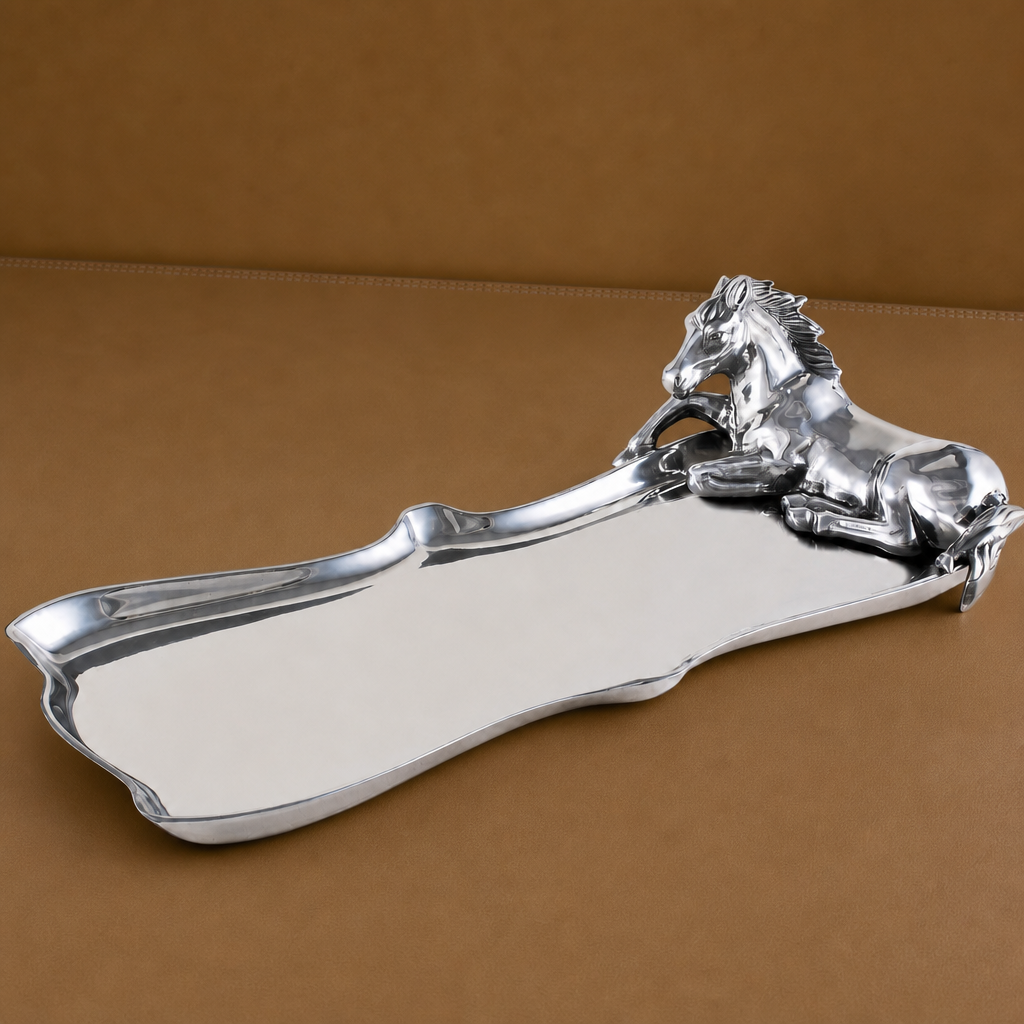 Horse Figural Platter  
