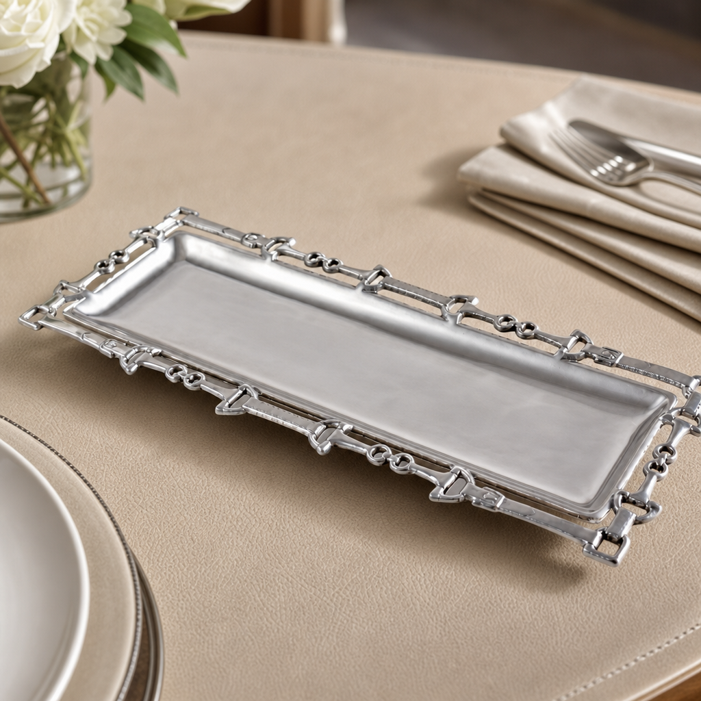 Equestrian Oblong W/Openwork  