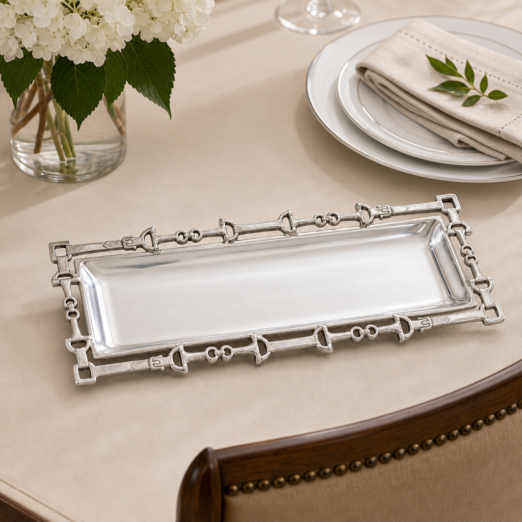 Equestrian Oblong W/Openwork