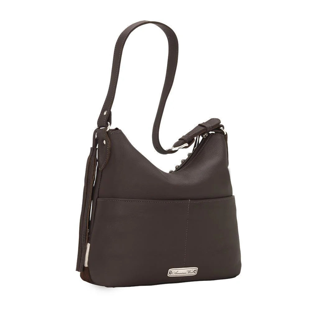 Wild Horses Zip Top Shoulder Bag  