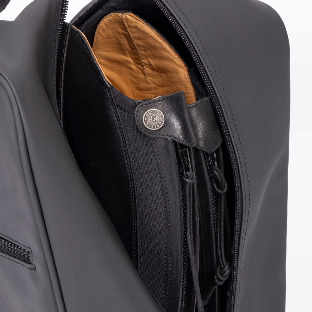 Aubrion React Helmet, Tall Boots, Whip Bag