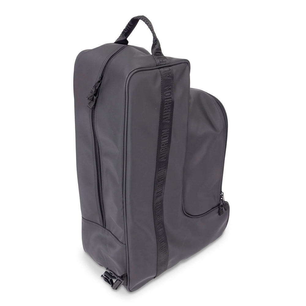 Aubrion React Helmet, Tall Boots, Whip Bag