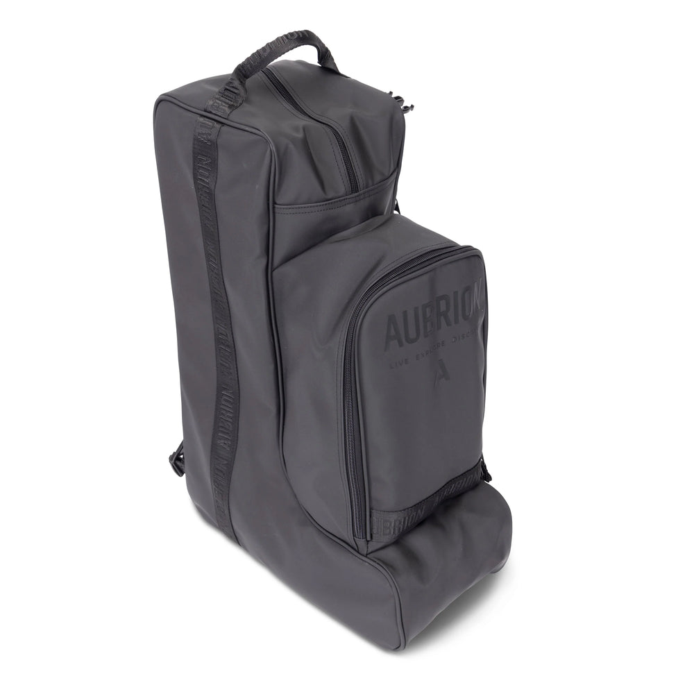 Aubrion React Helmet, Tall Boots, Whip Bag