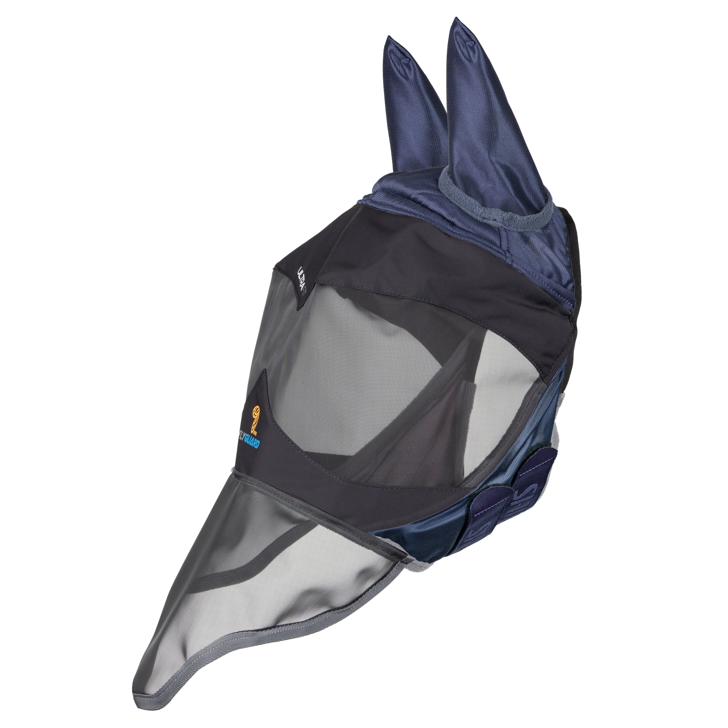 FlyGuard Pro Deluxe Fly Mask with Ears and Nose  