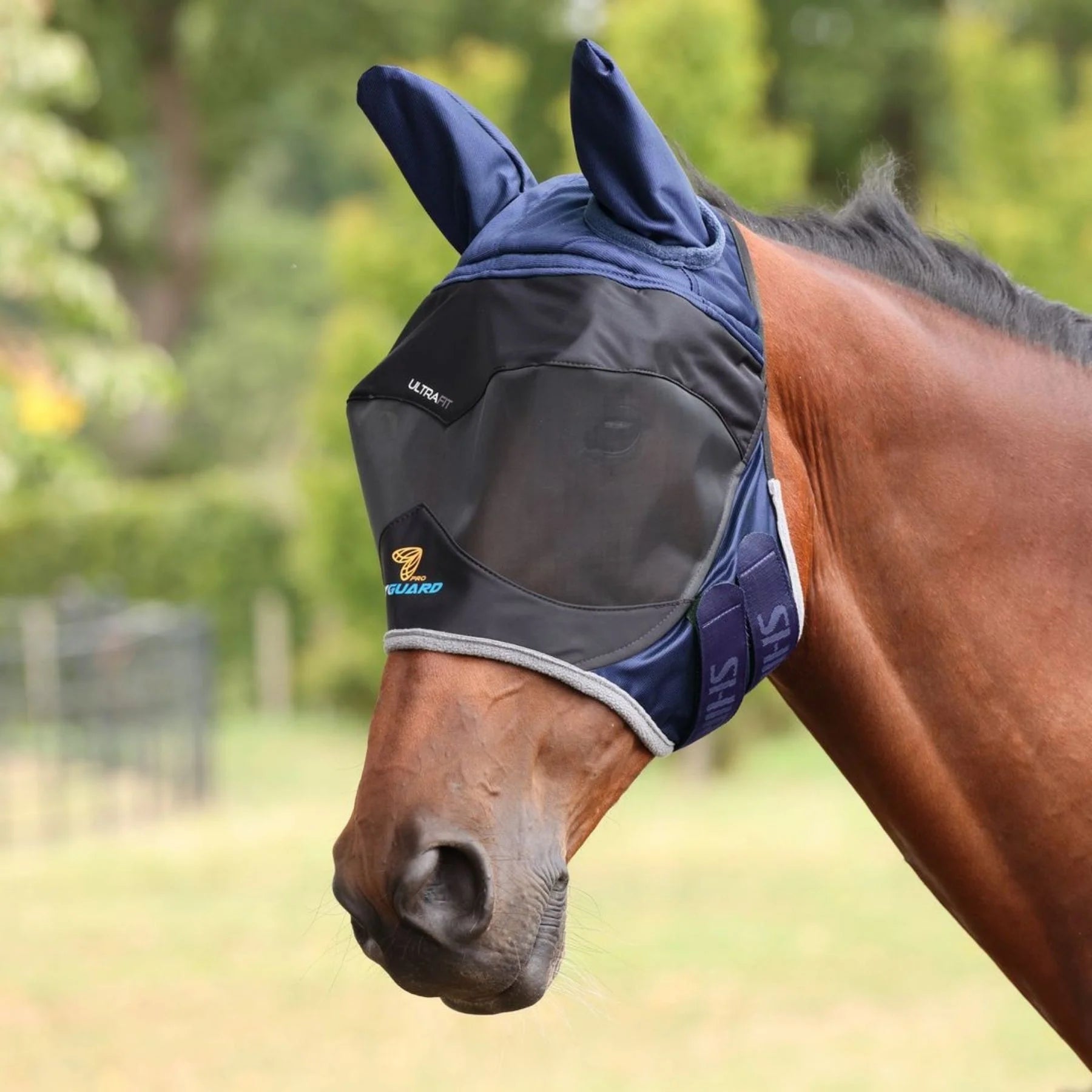 FlyGuard Pro Deluxe Fly Mask with Ears  