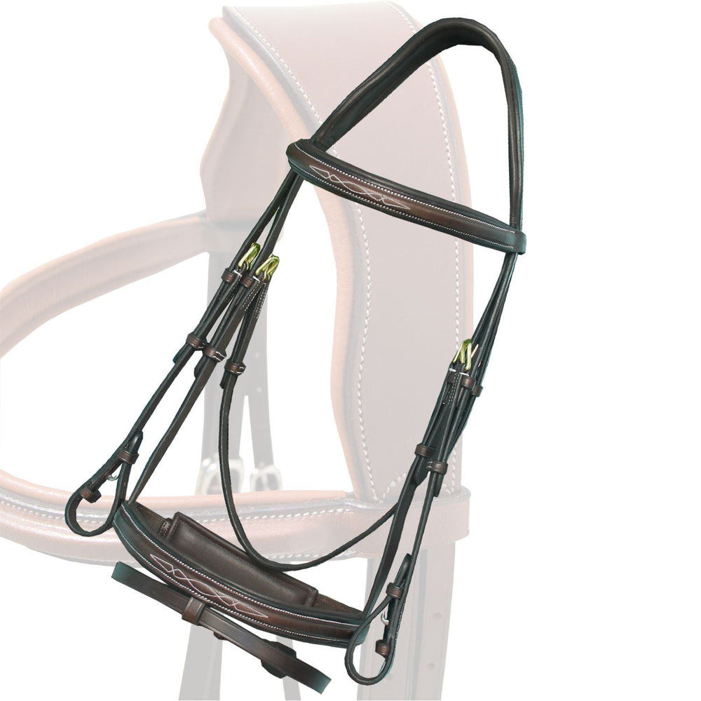 Replacement Noseband of ExionPro Designer Fancy Stitched Bridle - Equine Exchange Tack Shop