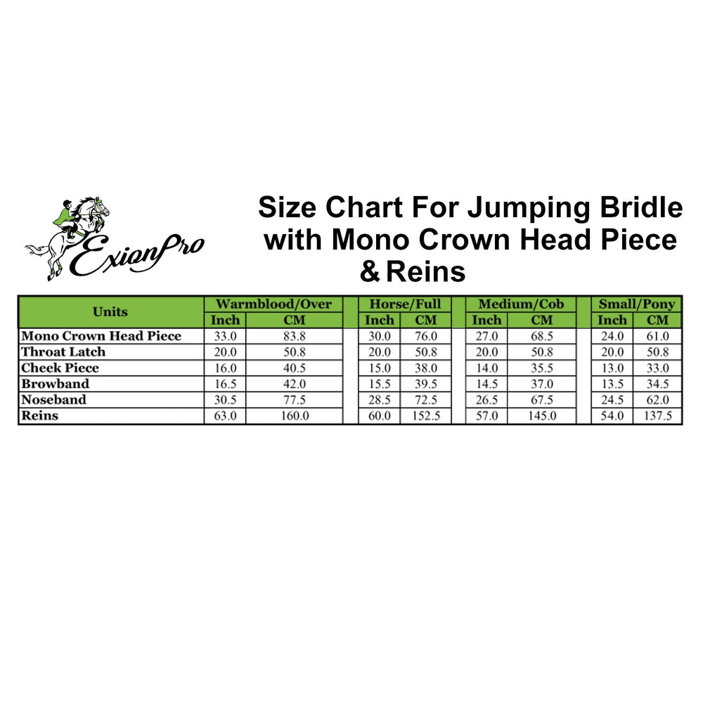 Replacement Noseband of ExionPro Designer Fancy Stitched Bridle - Equine Exchange Tack Shop