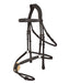 ExionPro Broad Crownpiece Designer Fully Adjustable Figure 8 Bridle with Reins - Equine Exchange Tack Shop