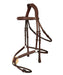 ExionPro Broad Crownpiece Designer Fully Adjustable Figure 8 Bridle with Reins - Equine Exchange Tack Shop
