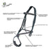 ExionPro Broad Crownpiece Designer Fully Adjustable Figure 8 Bridle with Reins - Equine Exchange Tack Shop
