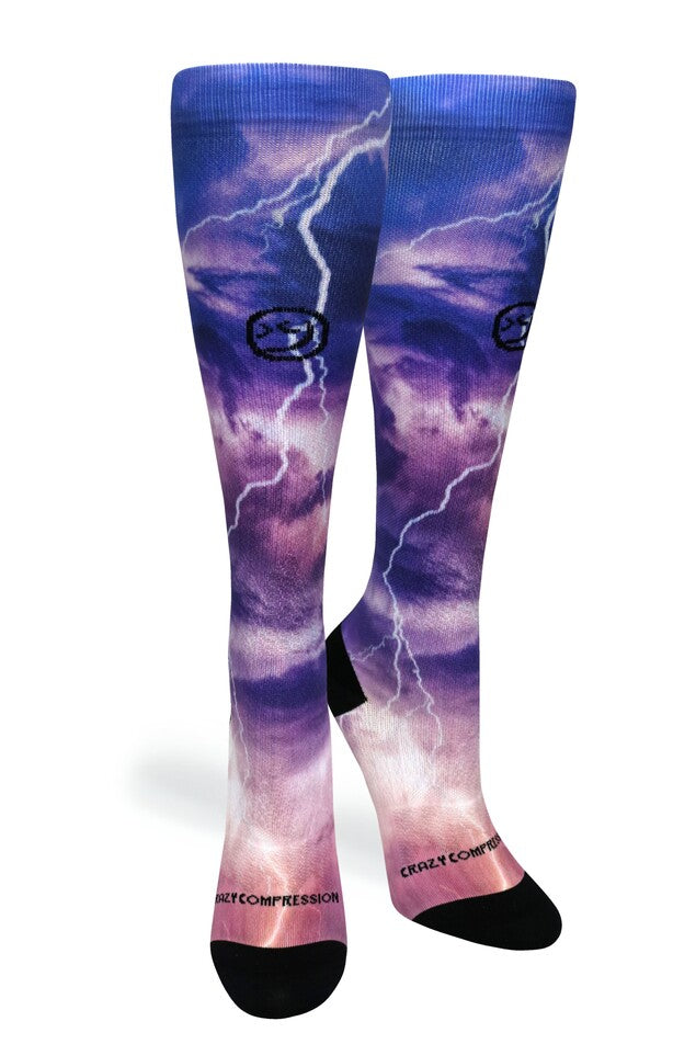Lightning Strike Compression Socks - Equine Exchange Tack Shop