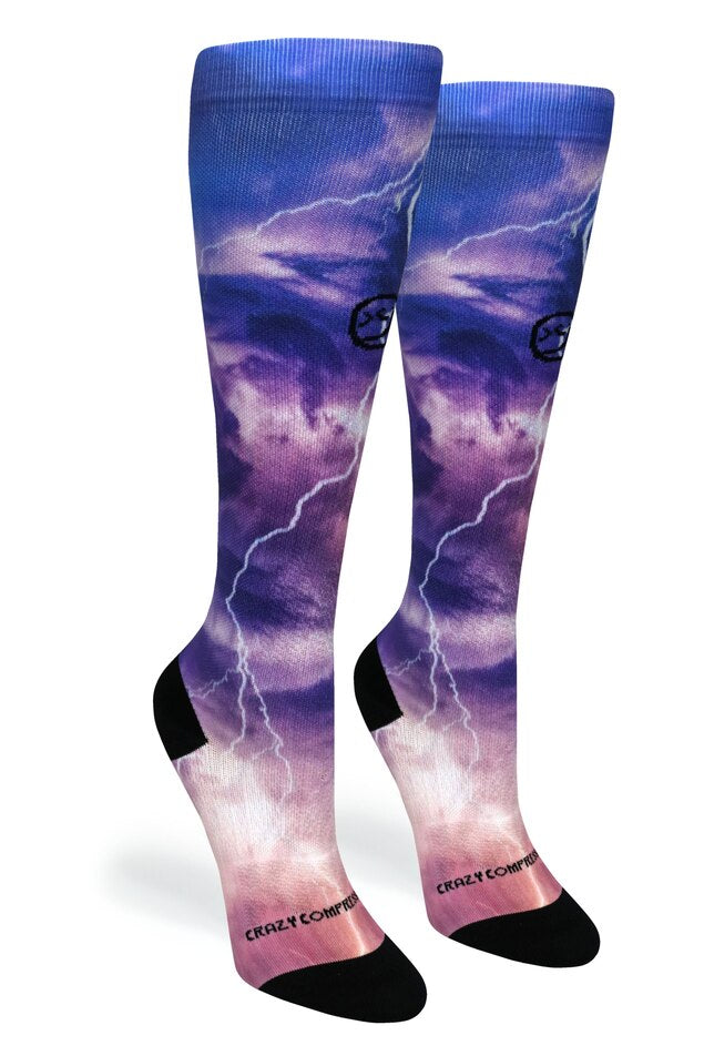 Lightning Strike Compression Socks - Equine Exchange Tack Shop