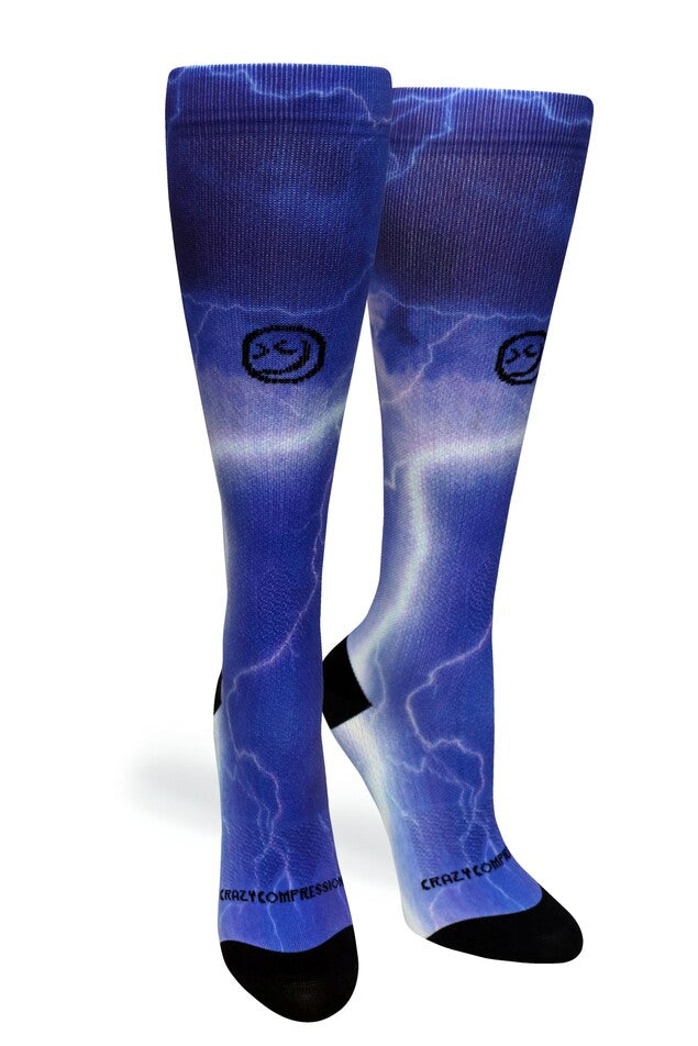 Flash of Lightning Compression Socks  