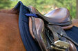 General Purpose Mesh Saddle Pad with Quick Dry Cotton Lining in Navy, White, or Black - Equine Exchange Tack Shop