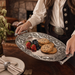 Western Leather Serving Tray  