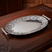 Western Leather Serving Tray  