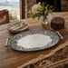 Western Leather Serving Tray  