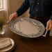Western Leather Serving Tray  
