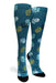 Best Frens Paw Prints Dk Teal Compression Socks - Equine Exchange Tack Shop