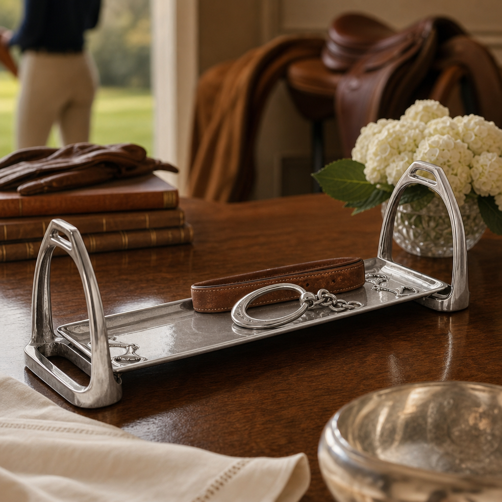 Equestrian Stirrup Tray - Small  
