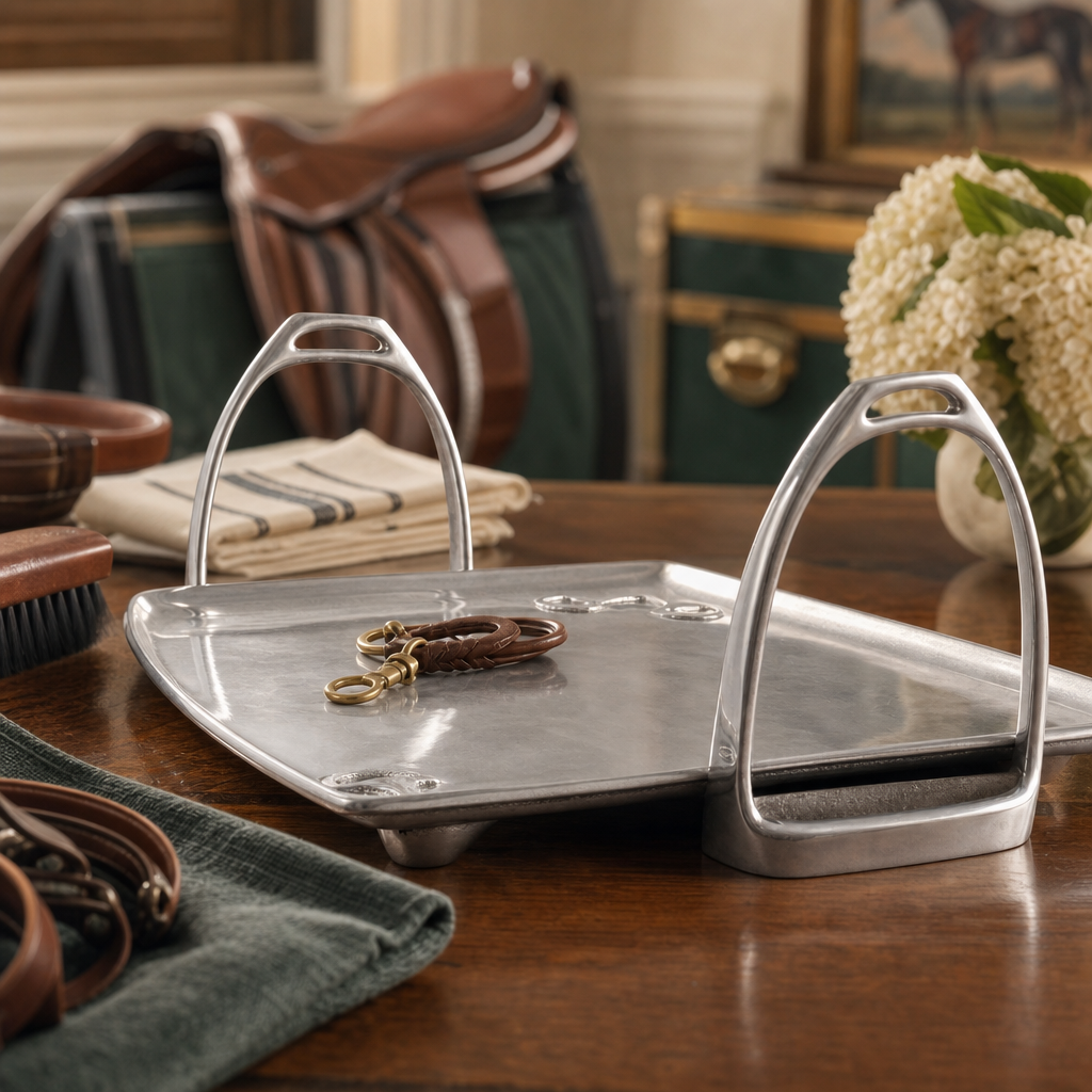 Equestrian Stirrup Tray - Large  