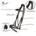 ExionPro Raised Bridle Detachable Flash w/Reins - Equine Exchange Tack Shop