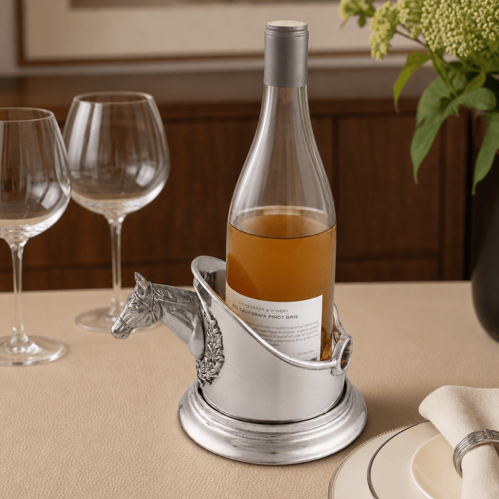 Wine Caddy - Horse Head  