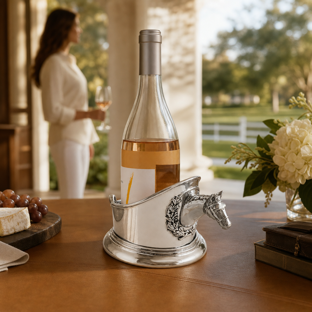 Wine Caddy - Horse Head  