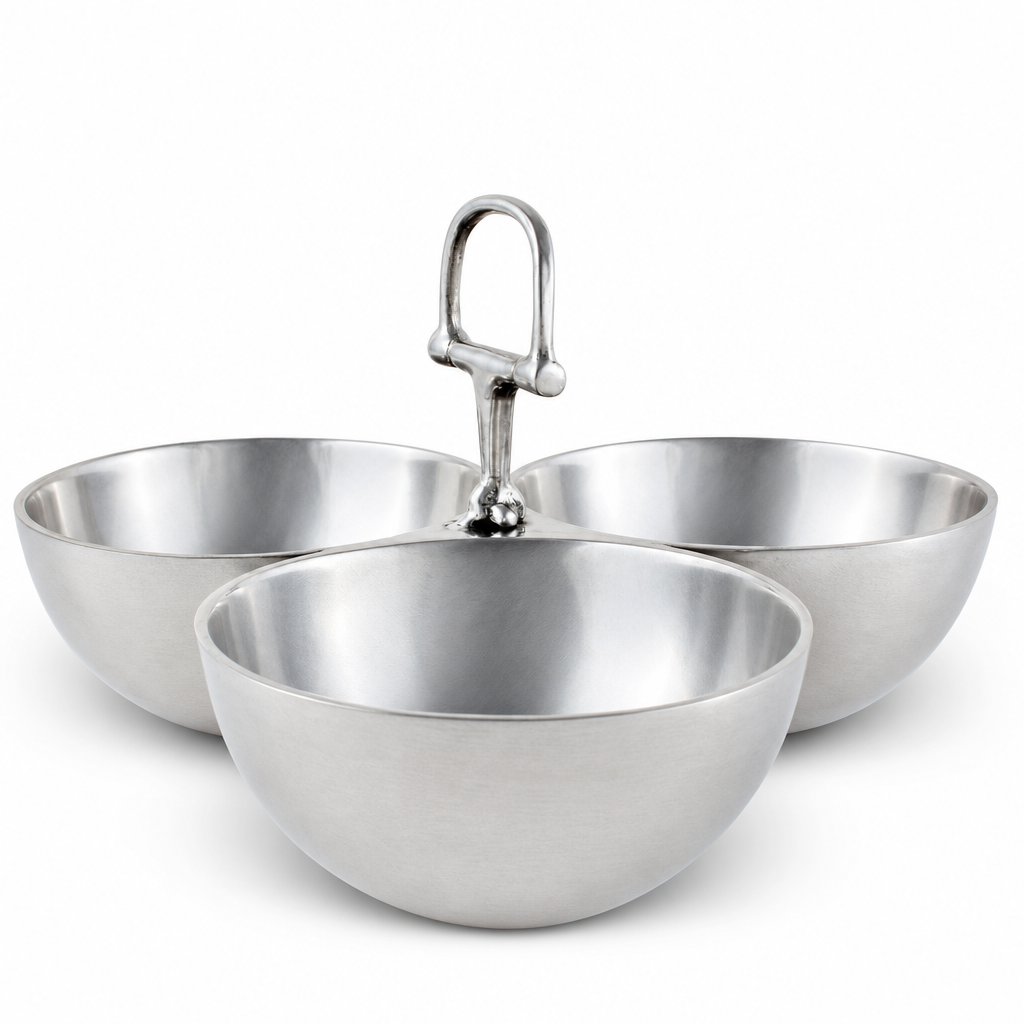 Equestrian Bit 3 Nut Bowl