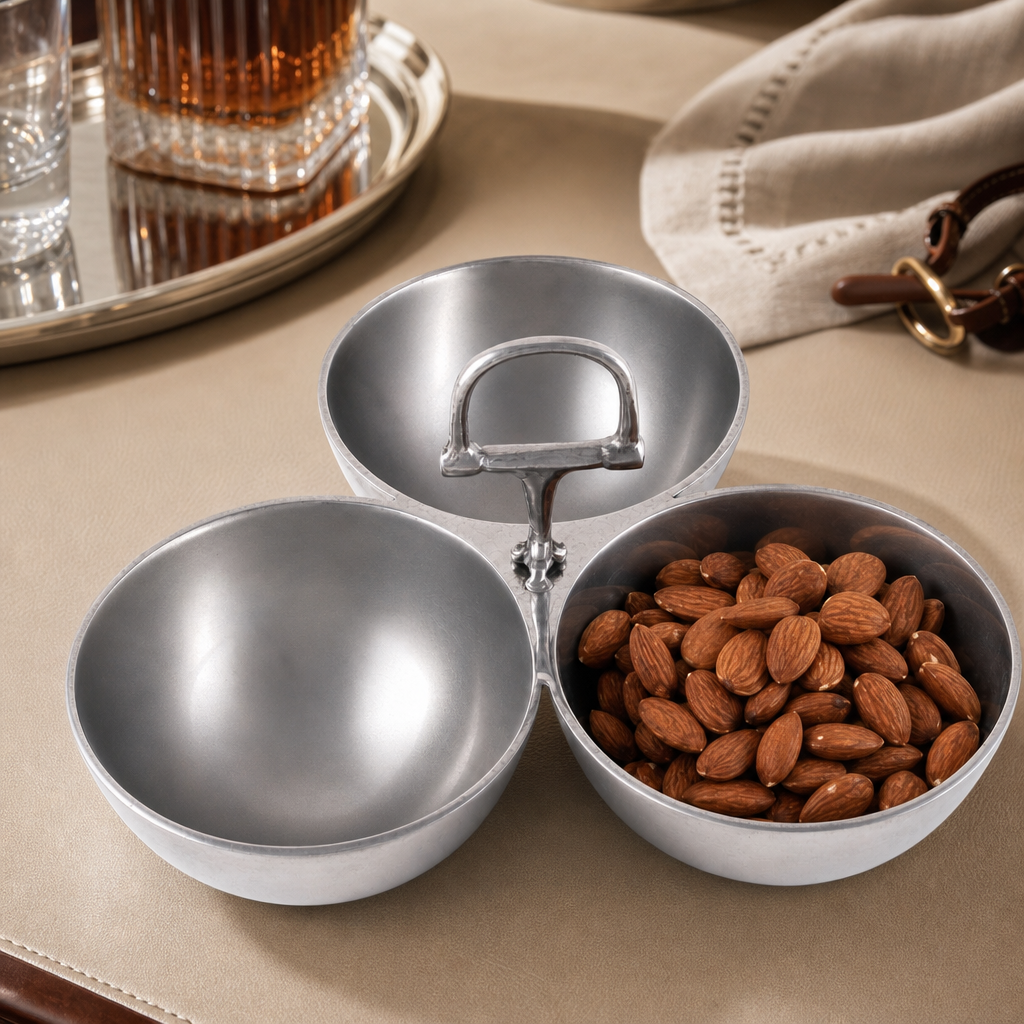 Equestrian Bit 3 Nut Bowl