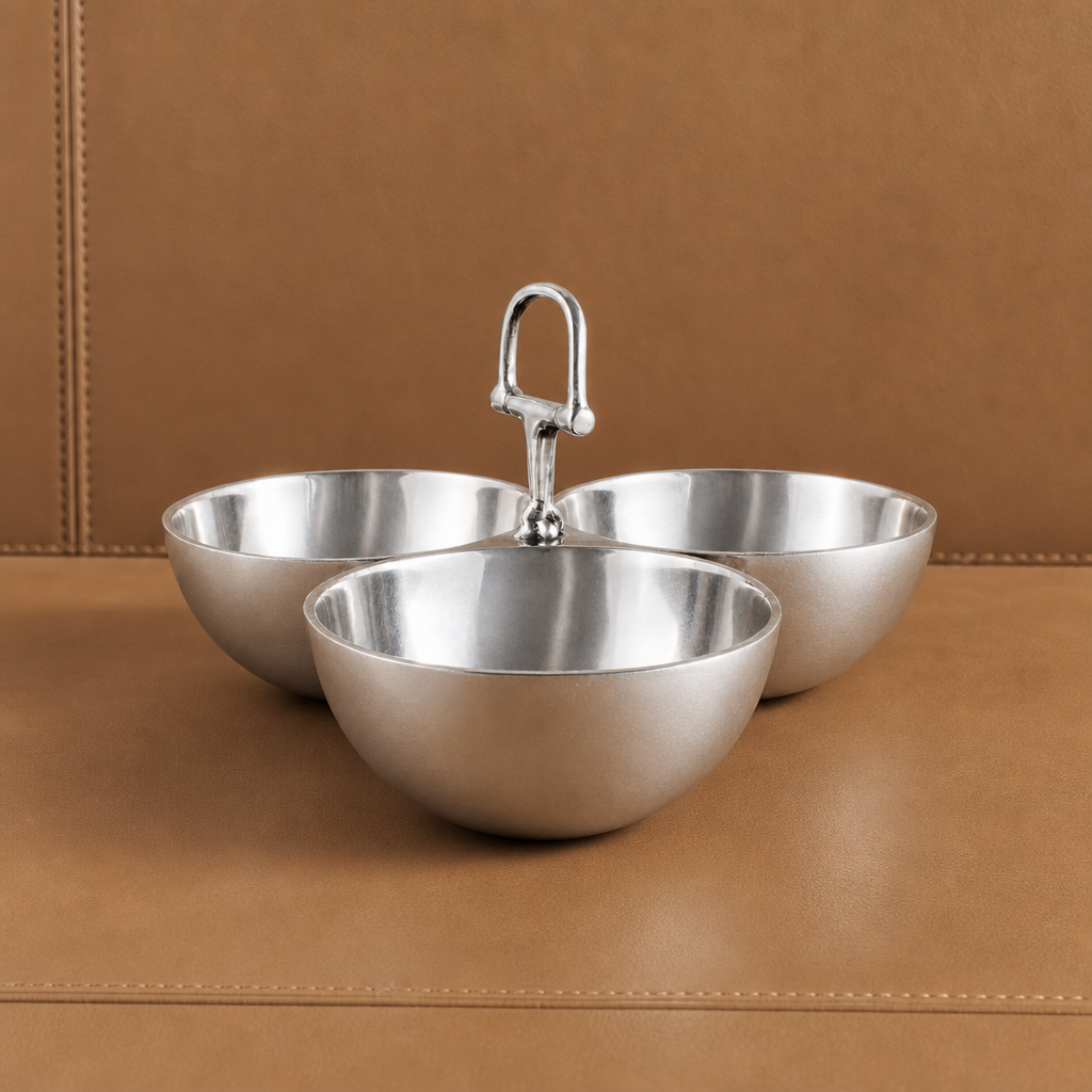 Equestrian Bit 3 Nut Bowl  