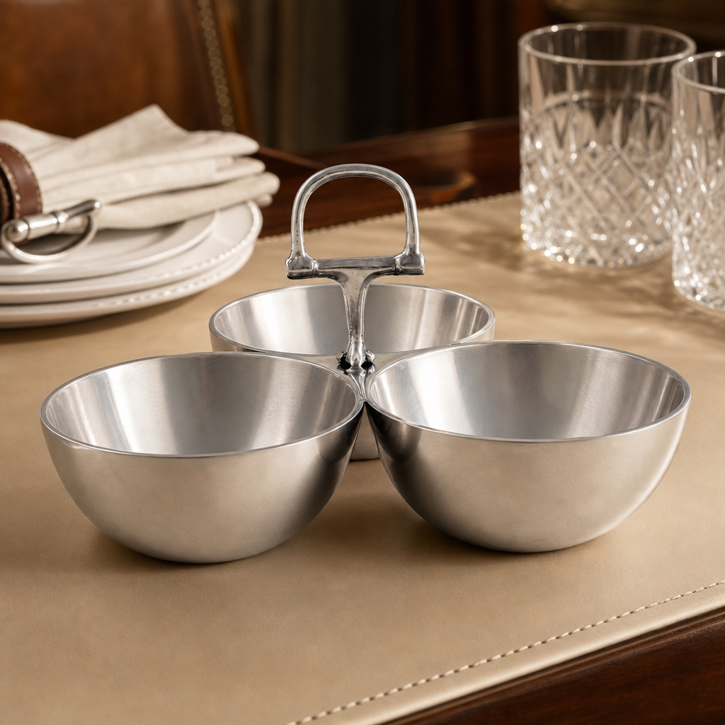 Equestrian Bit 3 Nut Bowl