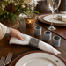 Concho Pattern Napkin Rings Set of 4  