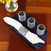 Concho Pattern Napkin Rings Set of 4  