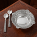 Concho Pattern Salad Bowl with Serving Set  