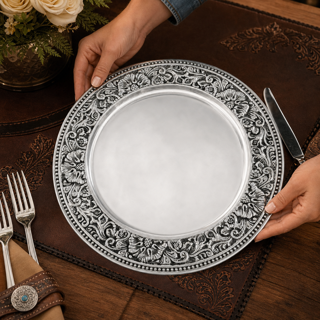 Charger / Overplate - Concho  