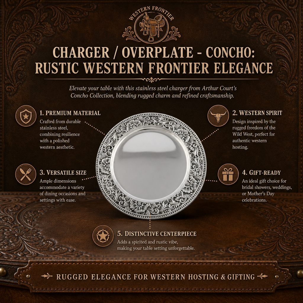 Charger / Overplate - Concho  